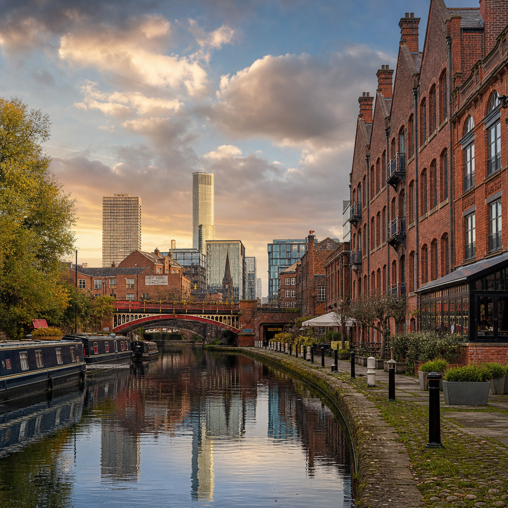 Manchester, UK cityscape